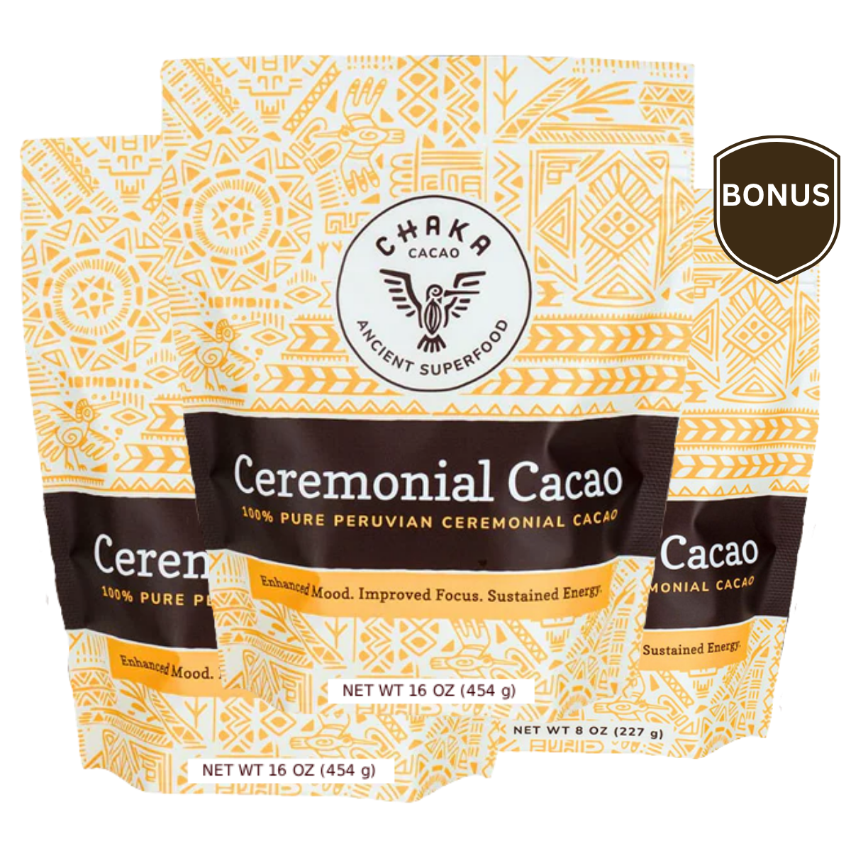 Chaka Ceremonial Cacao - The Pair (Most Chosen)