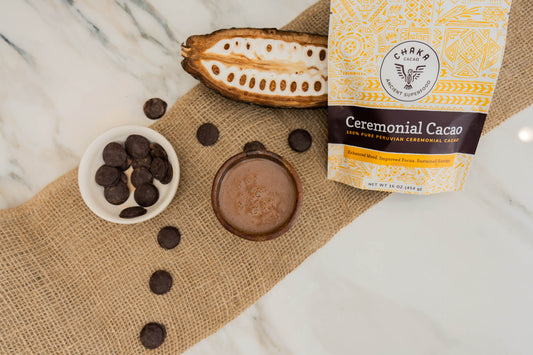 chaka ceremonial cacao test