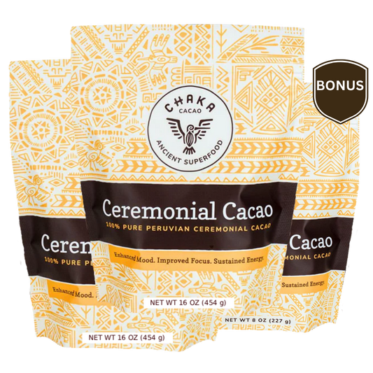 Chaka Ceremonial Cacao - The Pair (Most Chosen)