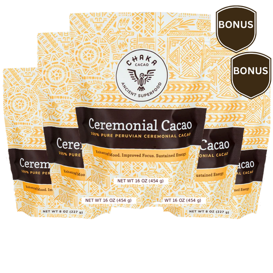 Chaka Ceremonial Cacao - The Ritual (Best Value)
